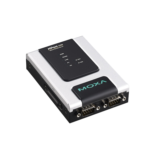 2Port Terminal Server, 3 In 1, 10/100M Ethernet, 12-48 Vdc
